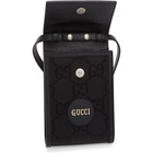 Gucci Black Mini GG Off The Grid Messenger Bag