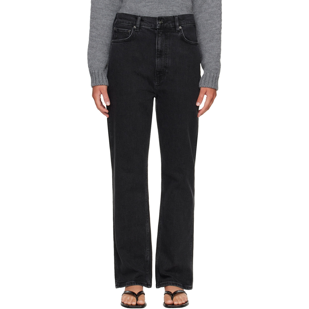 ANINE BING Black Jane Jeans