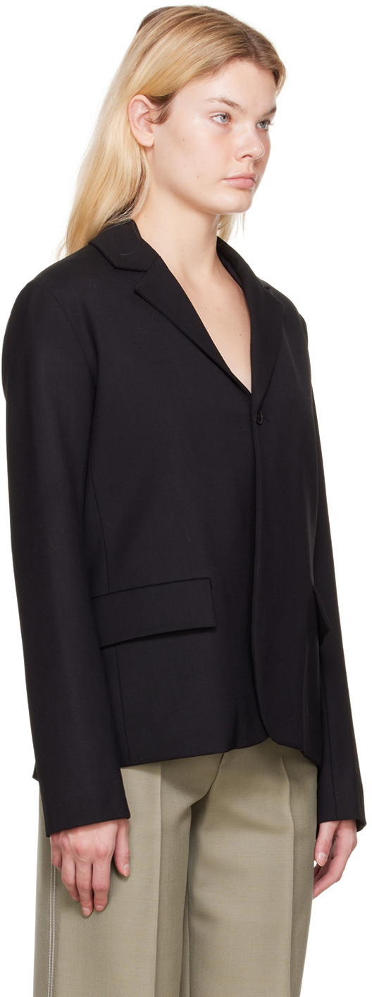 GAUCHERE Black Cutout Blazer