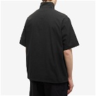 Carrier Goods Men's Lightweight Zipped Shirt in Black