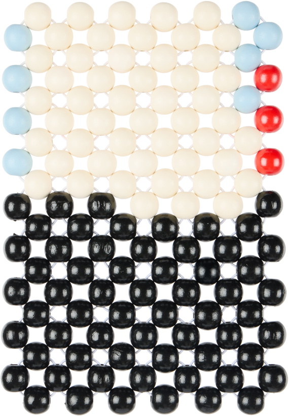 Photo: Pien Studios Multicolor Large Chess Coaster Trivet