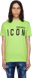 Dsquared2 Green 'Be Icon' T-Shirt