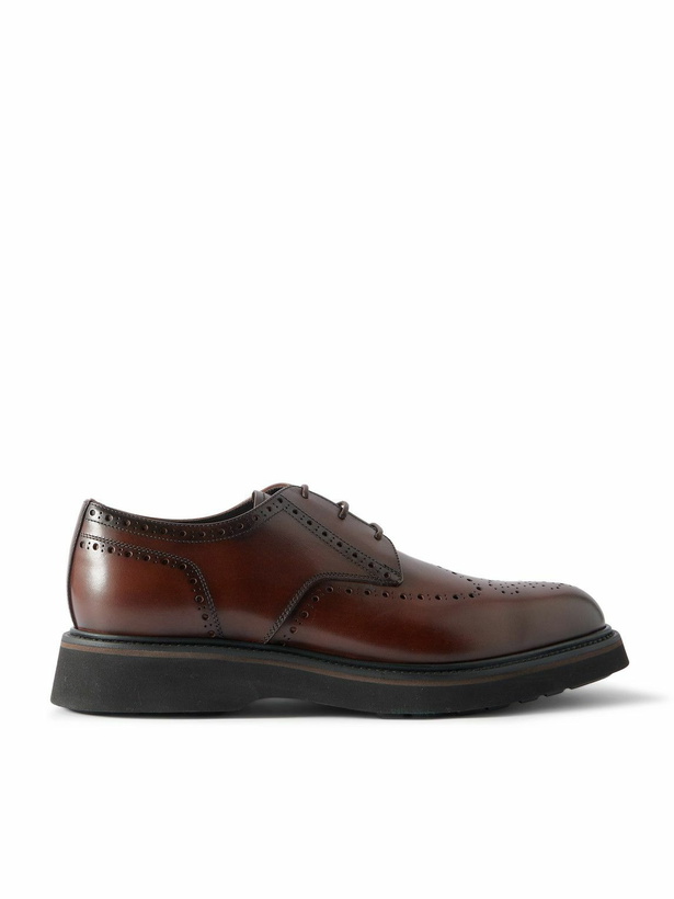 Photo: Berluti - Alessio Leather Brogues - Brown
