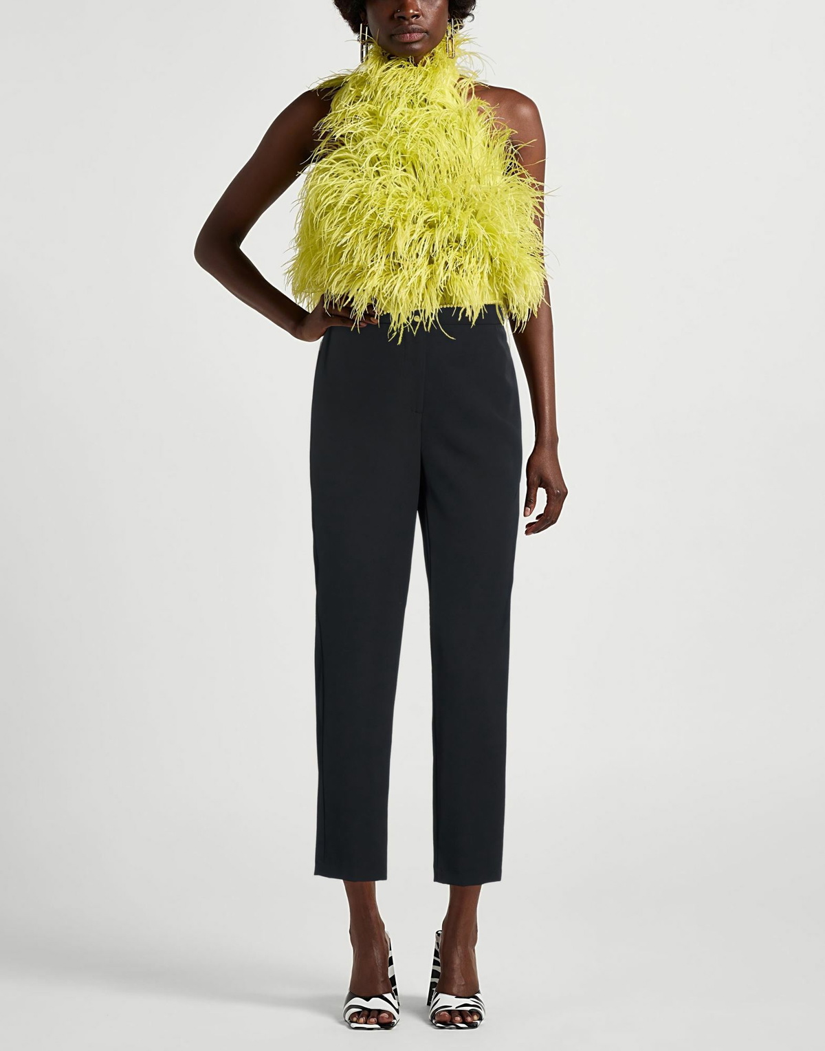 Jijil Womens Pants in Black