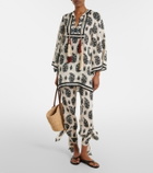 Johanna Ortiz Printed linen kaftan
