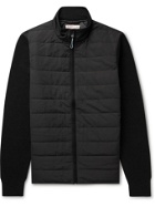 Orlebar Brown - Downtown Capsule Terence Quilted Shell and Wool Jacket - Black
