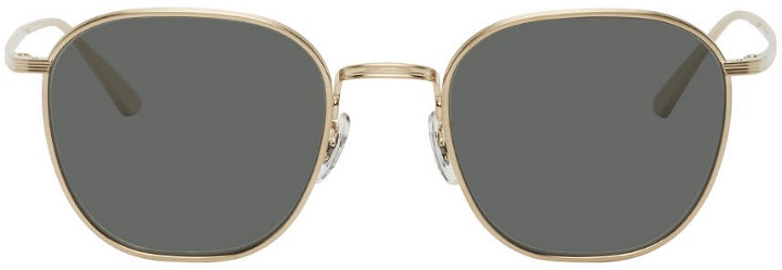 Photo: The Row Gold Oliver Peoples Edition Board Meeting 2 Sunglasses