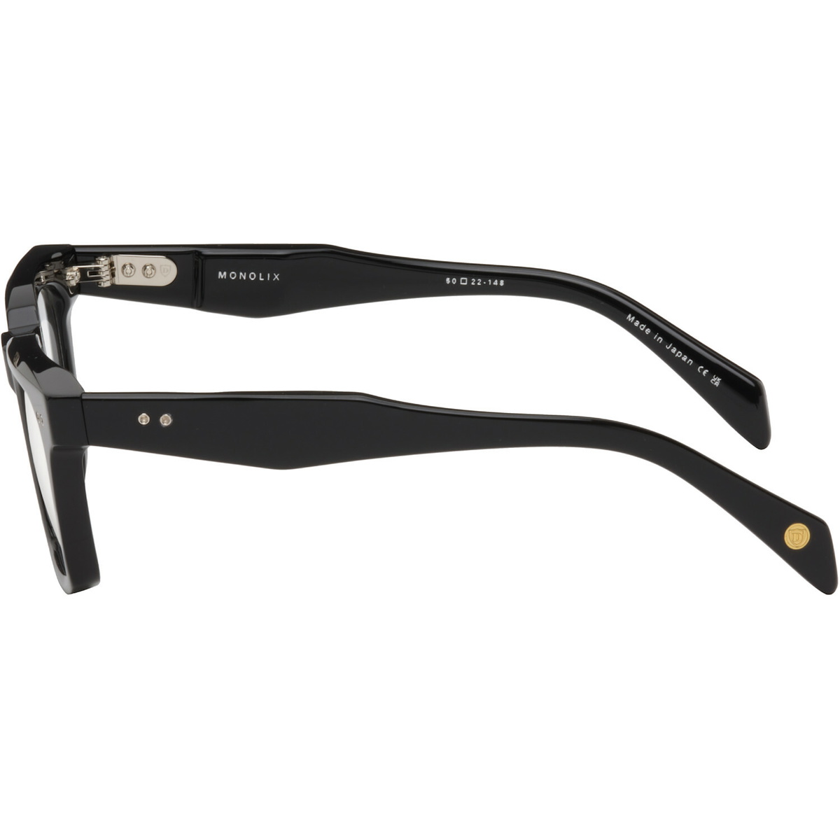 Dita Black Monolix Optical Glasses