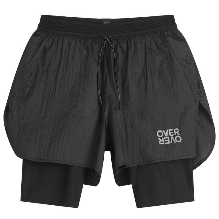 Photo: Over Over Men's Two Layer Short in Black