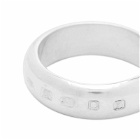 Serge DeNimes Men's Traditional Hallmark Ring in Sterling Silver