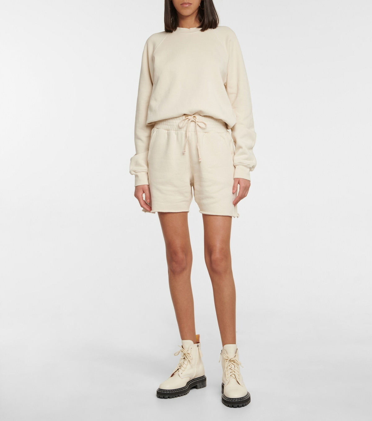 Les Tien - Yacht cotton shorts
