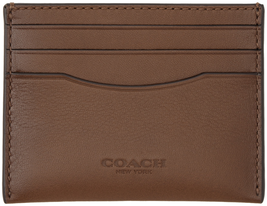 Coach new discount york card holder