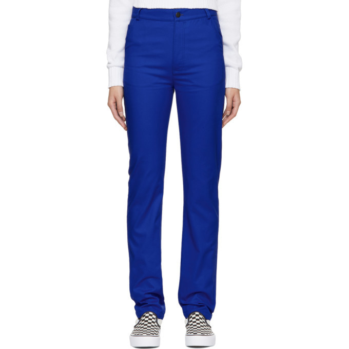 Photo: Anton Belinskiy Blue Twill Trousers