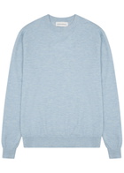 Extreme Cashmere N°233 Class Cashmere-blend Jumper - Blue - One Size