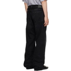 Balenciaga Black Relaxed Fit Jeans