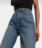Khaite Danielle high-rise straight jeans