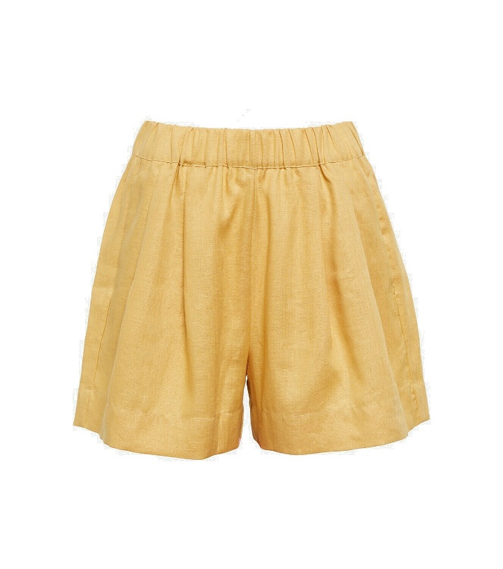 Photo: Asceno Linen shorts