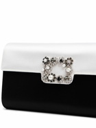 ROGER VIVIER Envelope Flower Buckle Clutch