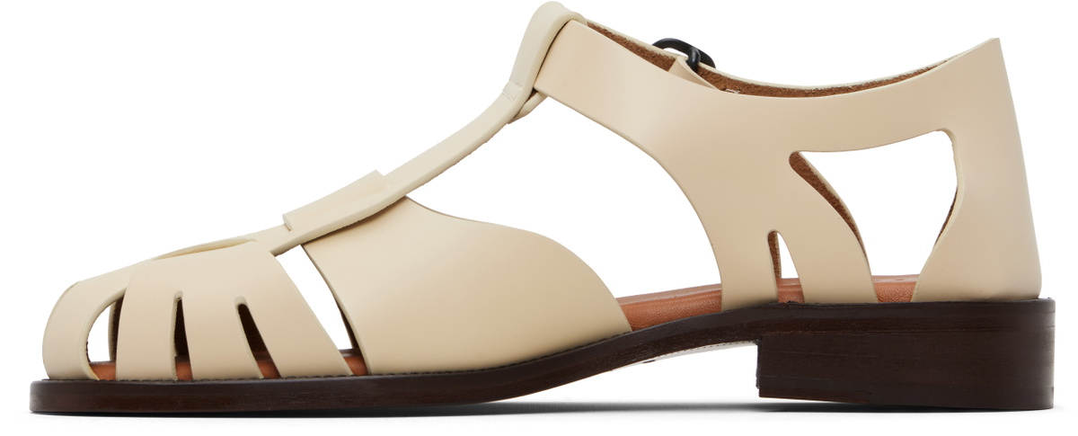 HEREU Off-White Pesca Sandals