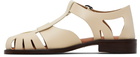 HEREU Off-White Pesca Sandals