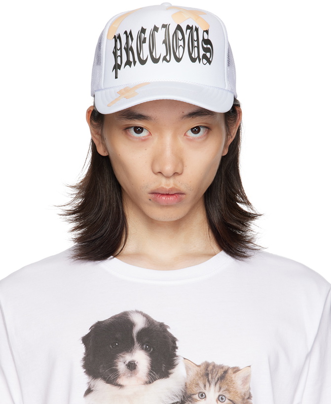 Photo: Ashley Williams White 'Precious' Otto Trucker Cap