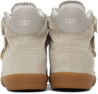 Isabel Marant Gray Bilsy Sneakers