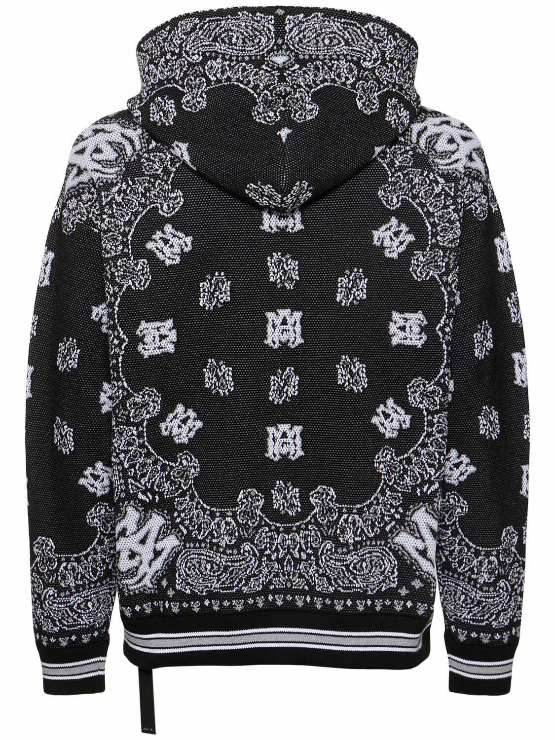 AMIRI☆BANDANA HOODIE AMIRI Bandana Cotton Hoodie Amiri