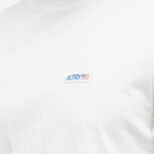 Autry Men's Flag Logo T-Shirt in White
