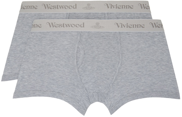 Photo: Vivienne Westwood Two-Pack Gray Boxers