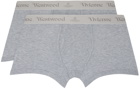 Vivienne Westwood Two-Pack Gray Boxers