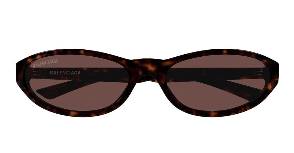 Balenciaga Eyewear Bb0007s-013 - Havana Sunglasses