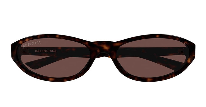 Photo: Balenciaga Eyewear Bb0007s-013 - Havana Sunglasses