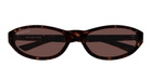 Balenciaga Eyewear Bb0007s-013 - Havana Sunglasses