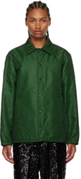 Dries Van Noten SSENSE Exclusive Green Vorrie Jacket