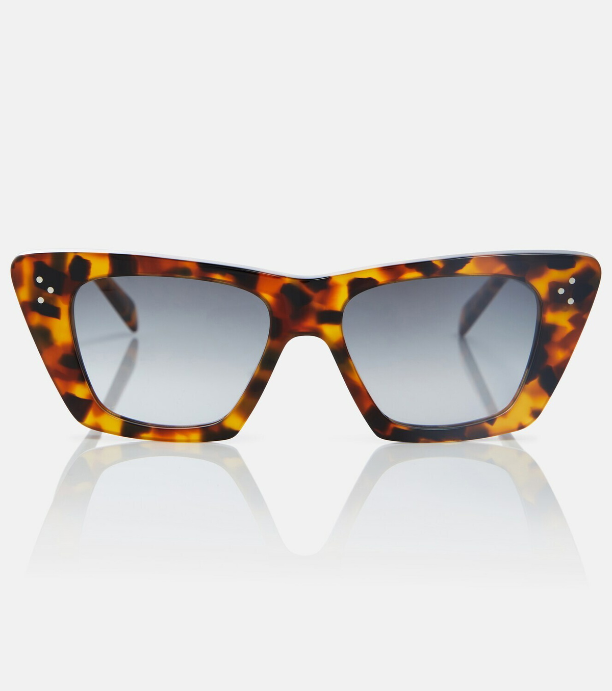 Celine Eyewear Tortoiseshell cat-eye sunglasses Celine