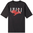 AMIRI Men's CNY Rabbit Logo T-Shirt in Black