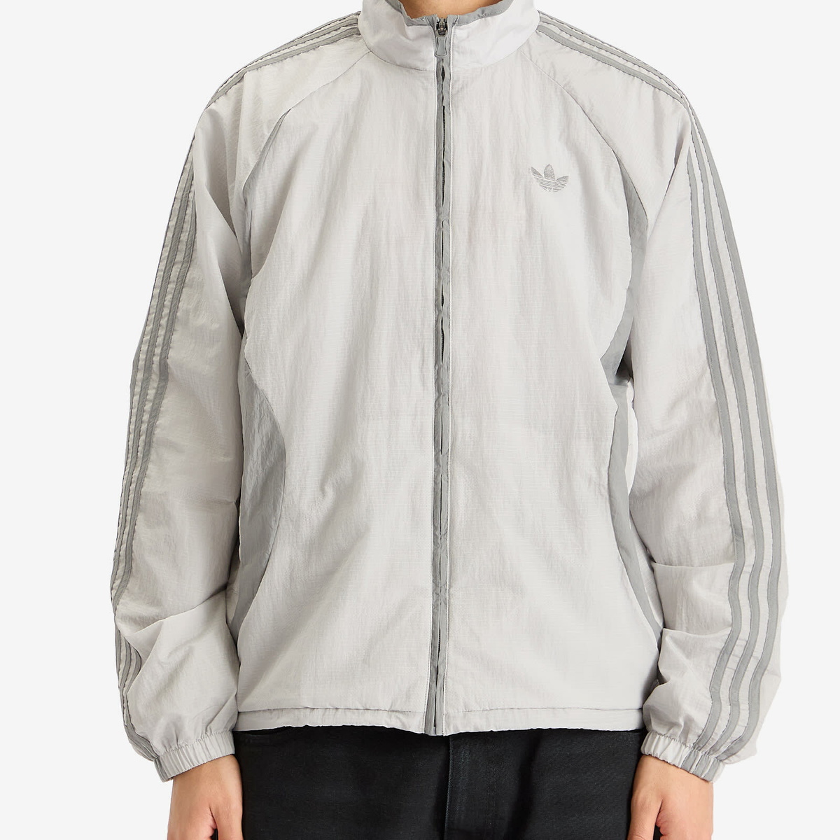 アウターその他 ADIDAS woven track top gray JN5992 Adidas Men's Adicolor 2000s Woven Track Top in Grey Two/Grey
