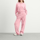 SKIMS Women's Cotton Fleece Classic Zip Up Hoodie in Halite