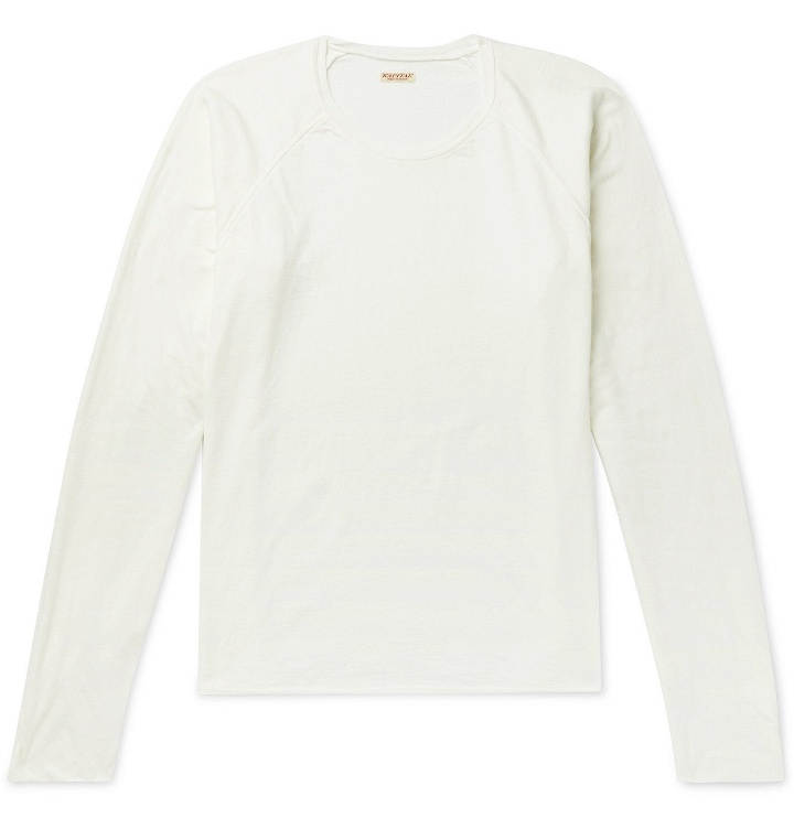 Photo: KAPITAL - Printed Cotton-Jersey T-Shirt - White