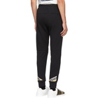 Fendi Black Cotton Lounge Pants