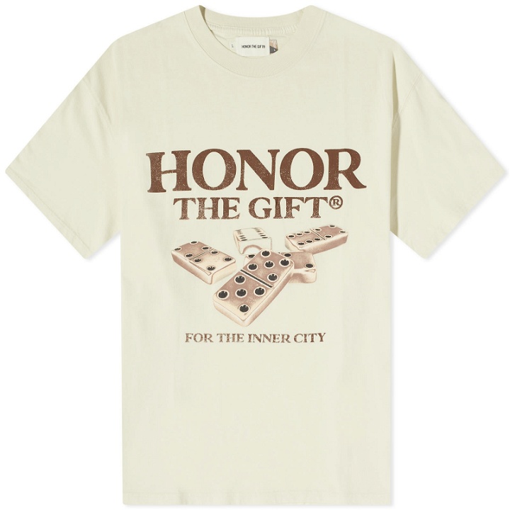 Photo: Honor the Gift Men's Dominos T-Shirt in Bone