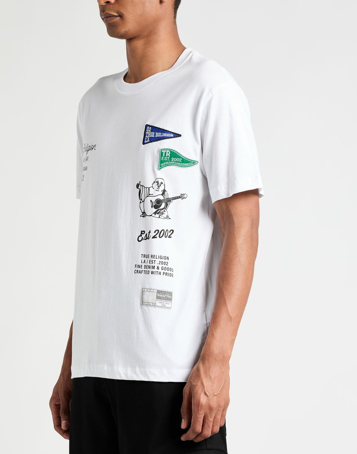 True Religion Mens T-shirt in White