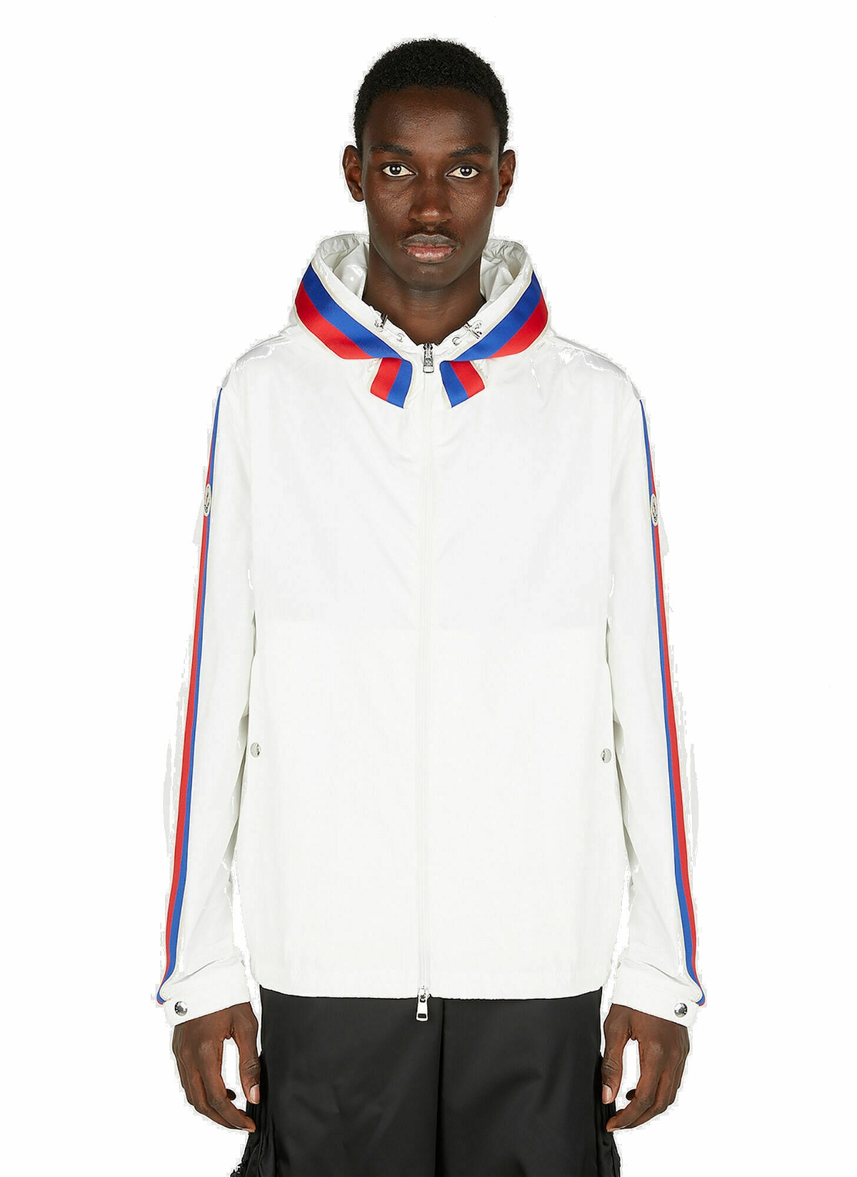 Moncler - Rukbat Hooded Jacket in White Moncler