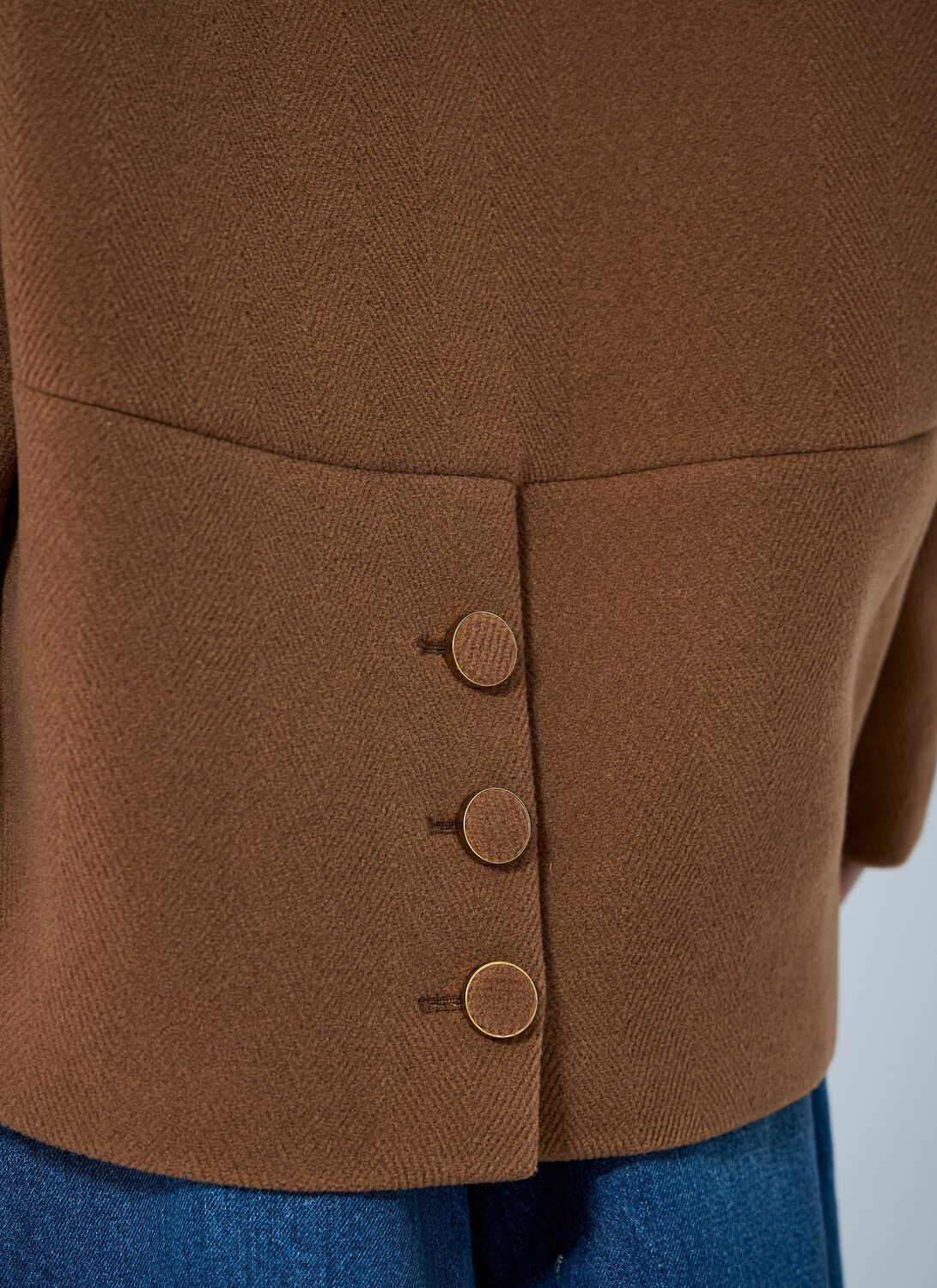 Chloé Double-Breasted Short Coat