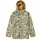 The North Face Men's M66 Utility Rain Jacket in Military Olive Stippled Camo Print