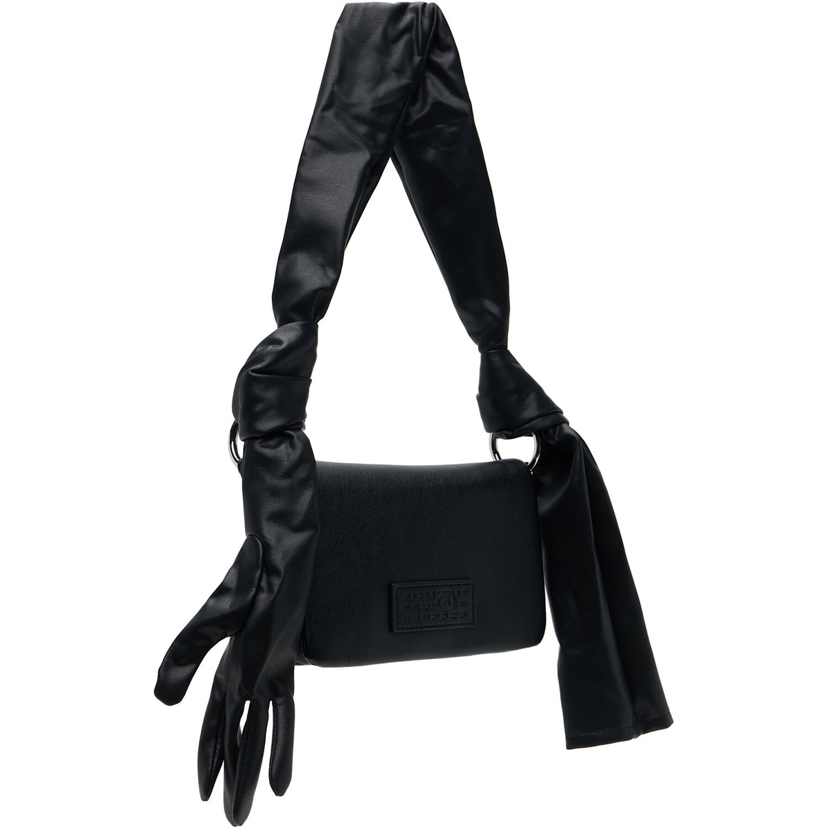 MM6 Maison Margiela Black Gloves Shoulder Bag