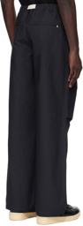 Jil Sander Navy Relaxed-Fit Trousers