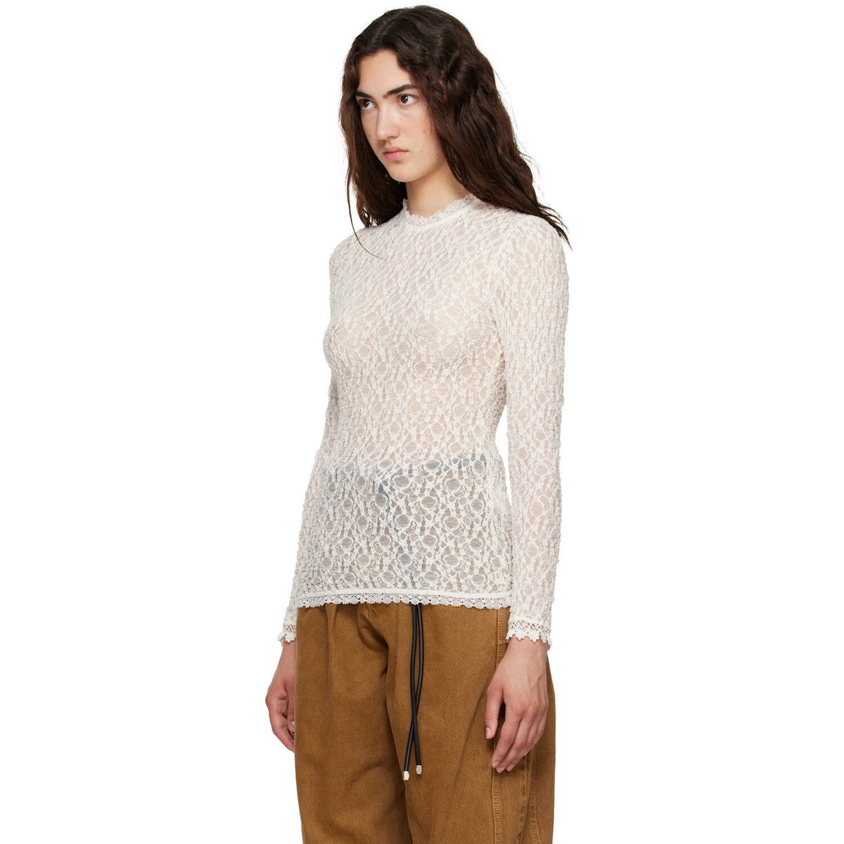 Isabel Marant White Brany Top