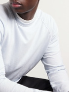 James Perse - Supima Cotton-Jersey Sweatshirt - Blue