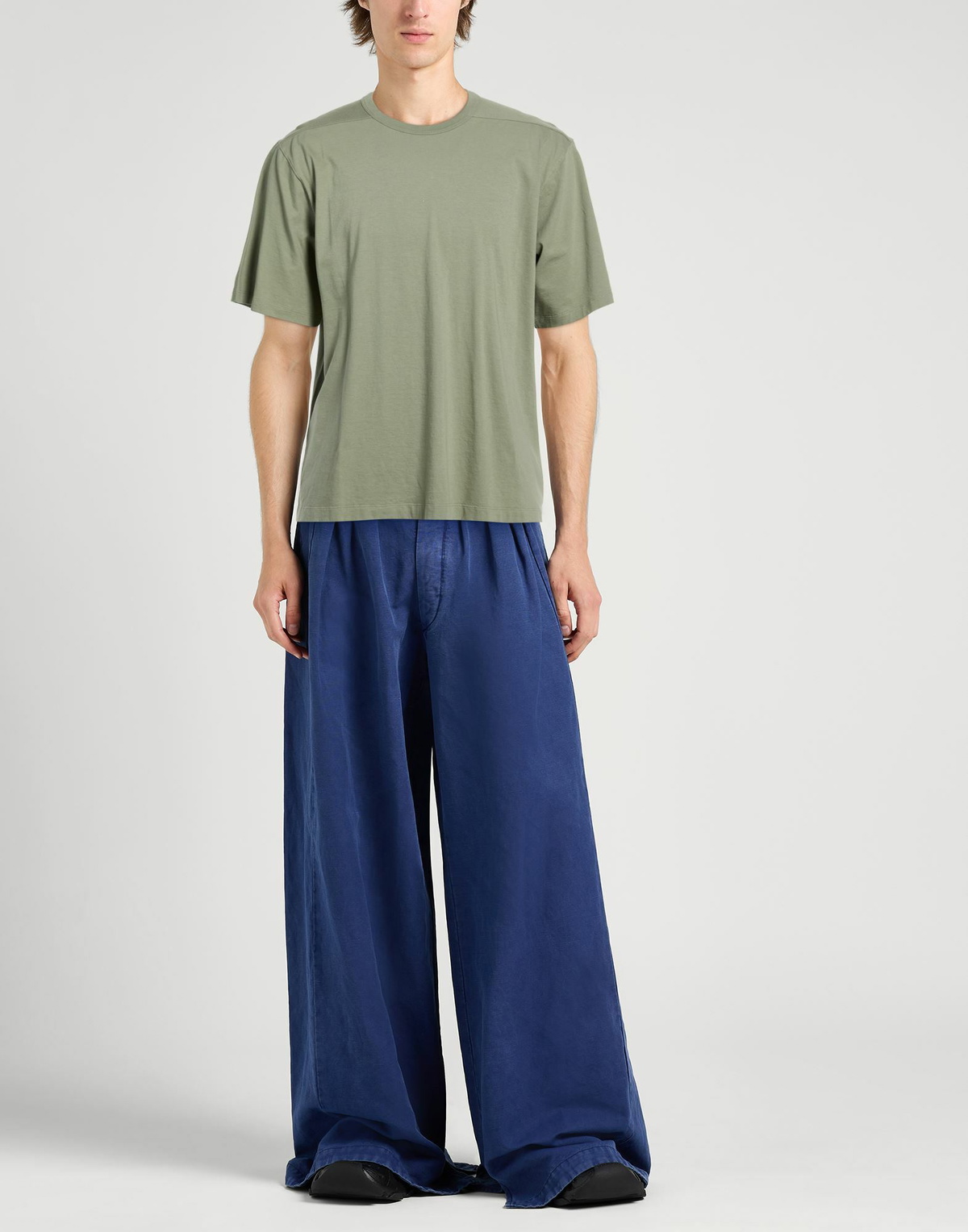 Rick Owens Mens T-shirt Light in Green